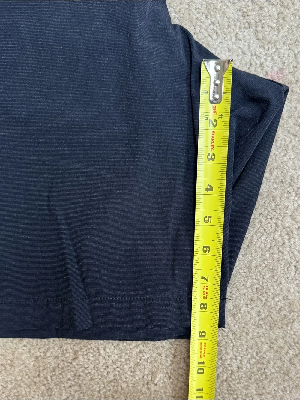 Banana Republic Black Sz 40 Flat-Front Men’s Shorts